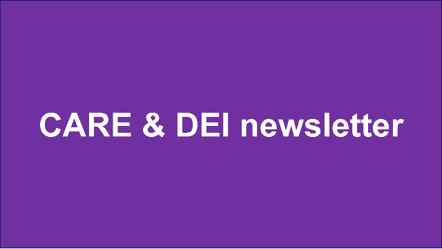CARE & DEI Newsletter - September 20, 2024